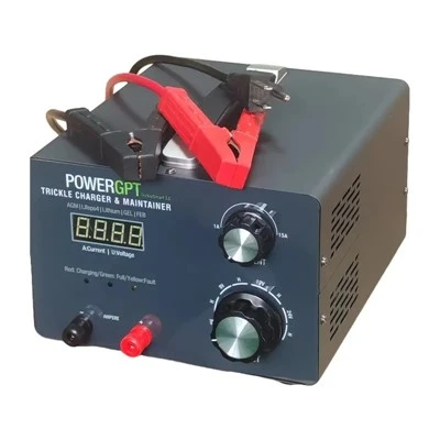 เครื่องชาร์จแบตเตอรี่ 12v และเครื่องมือบำรุงรักษา